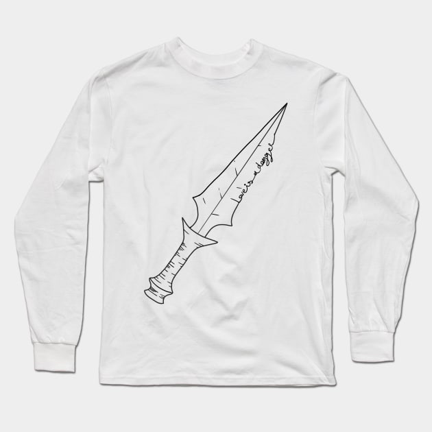 Love is a dagger Long Sleeve T-Shirt by Keniixx